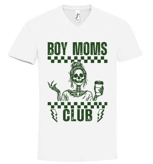 Unisex V nyakú póló
