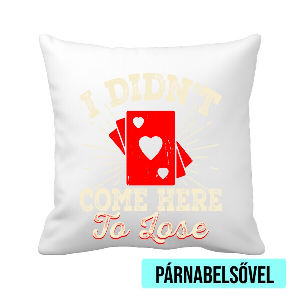 Párnahuzat béléssel