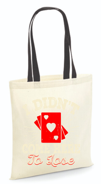 Vászontáska - színes fülű 