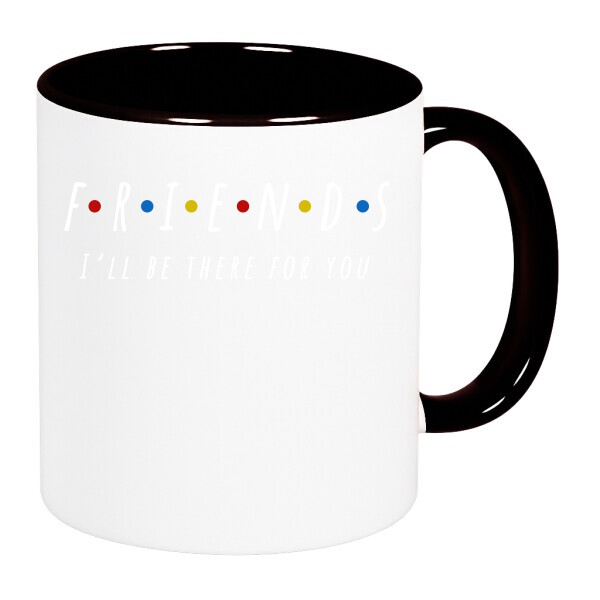 Színes fülű és belsejű bögre