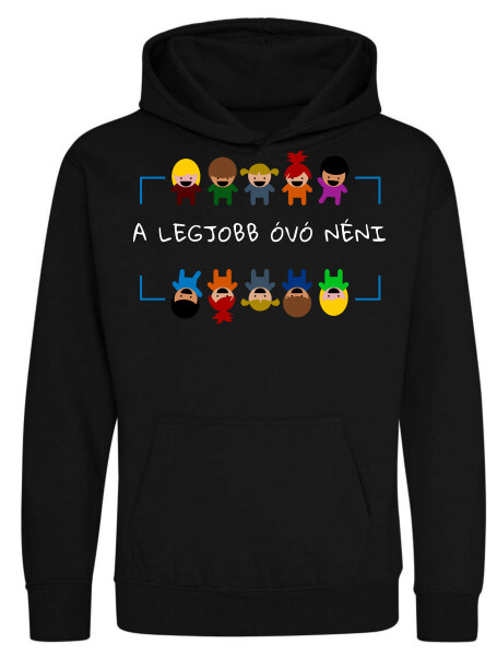 Kapucnis belebújós gyerek pulóver