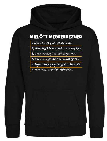 Kapucnis belebújós gyerek pulóver