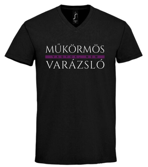 Unisex V nyakú póló