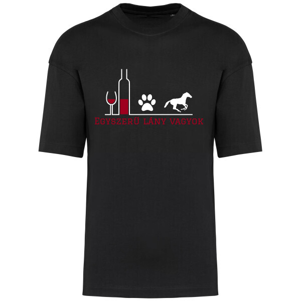 Prémium oversized unisex póló