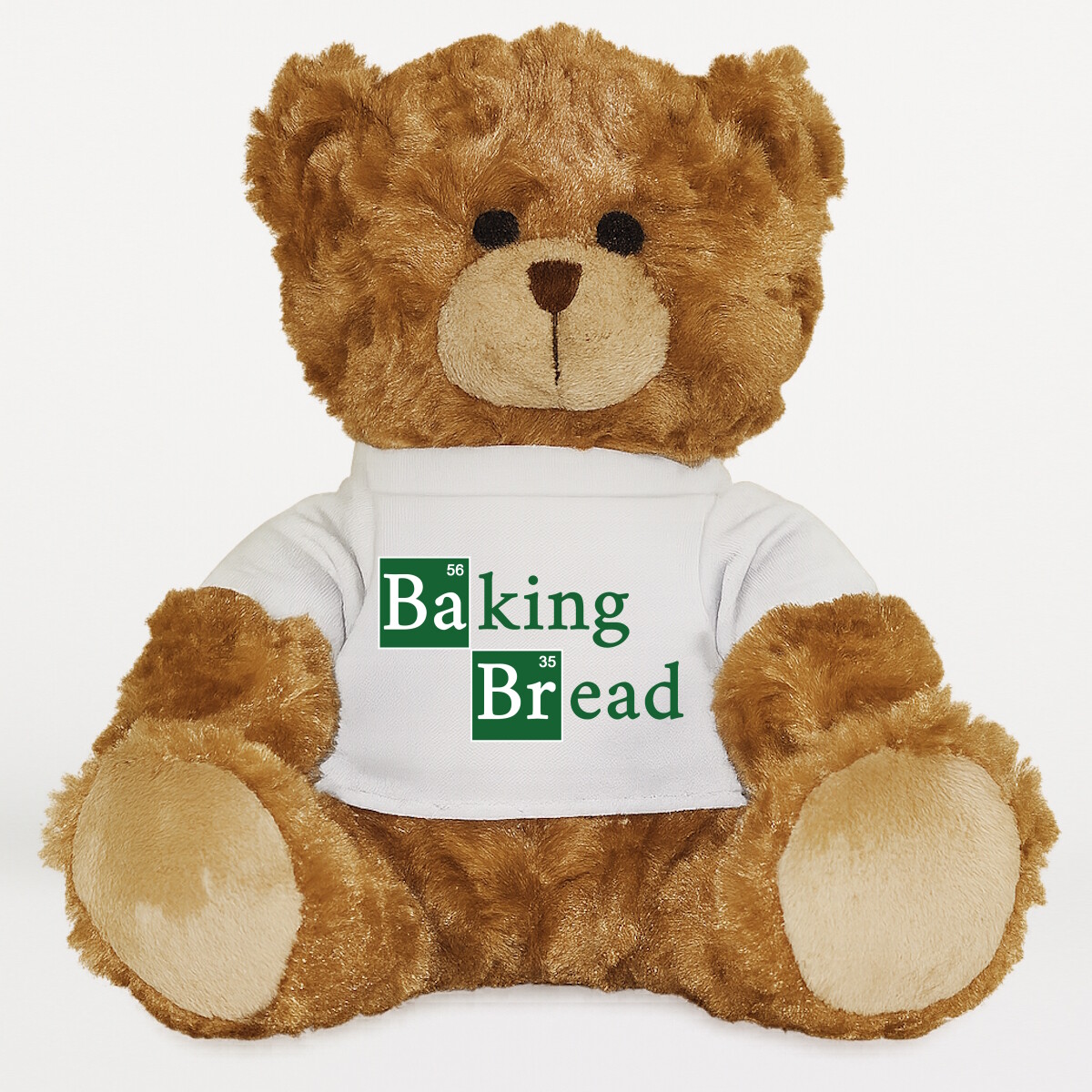 Plüssmaci egyedi pólóval