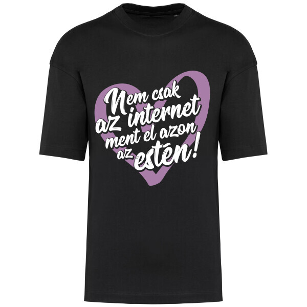 Prémium oversized unisex póló