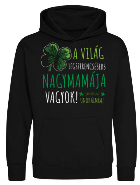 Kapucnis belebújós gyerek pulóver