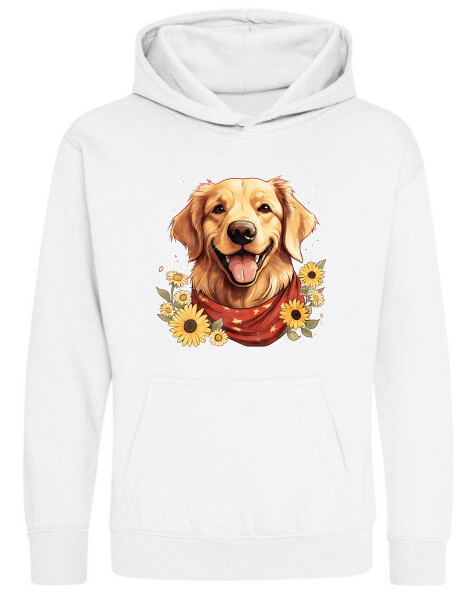 Kapucnis belebújós gyerek pulóver