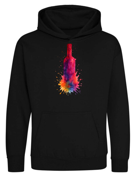 Kapucnis belebújós gyerek pulóver