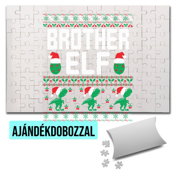 Puzzle - kirakó ajándékdobozzal