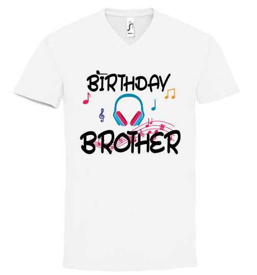 Unisex V nyakú póló