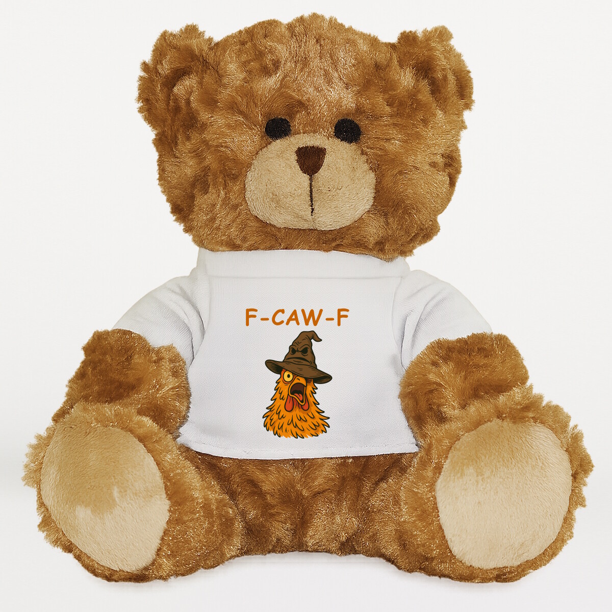 Plüssmaci egyedi pólóval