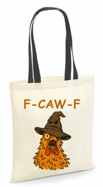 Vászontáska - színes fülű 