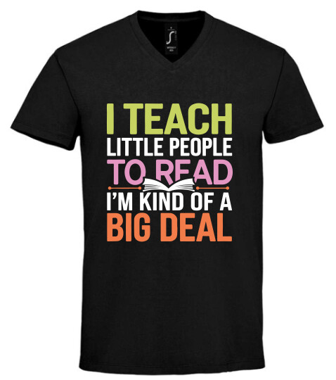 Unisex V nyakú póló