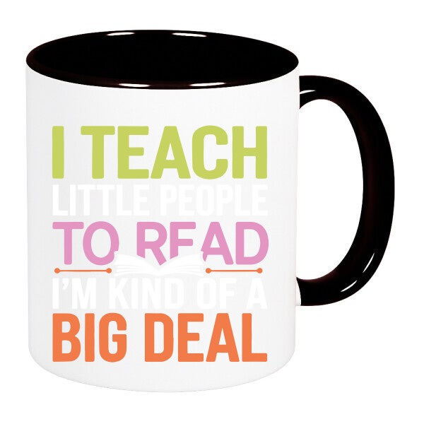 Színes fülű és belsejű bögre