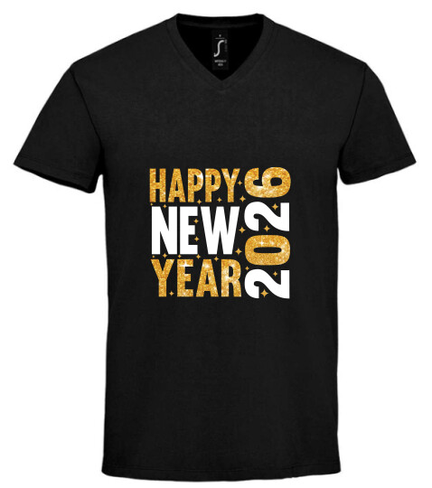 Unisex V nyakú póló