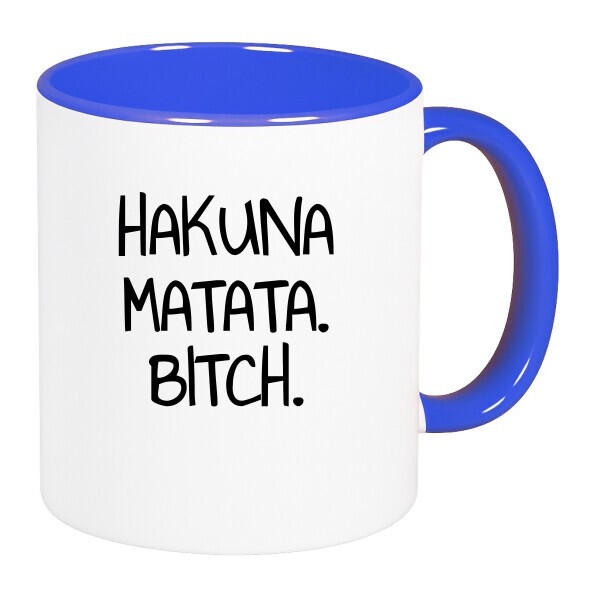 Színes fülű és belsejű bögre