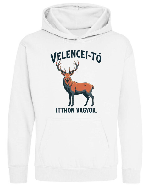 Kapucnis belebújós gyerek pulóver