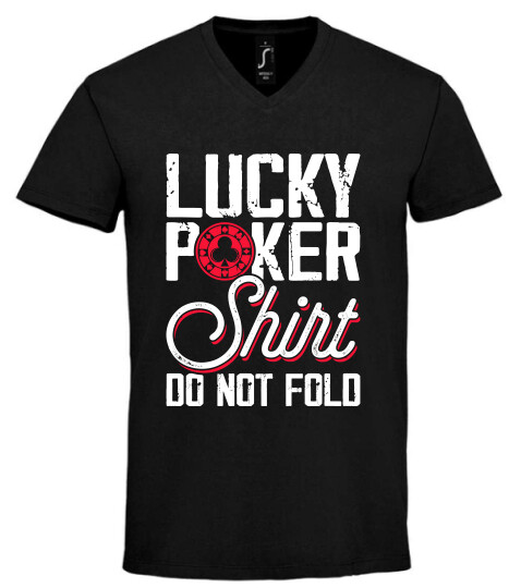 Unisex V nyakú póló