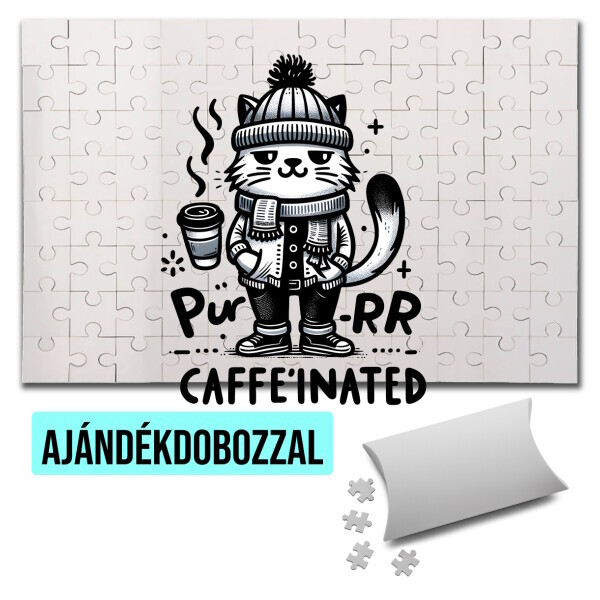 Puzzle - kirakó ajándékdobozzal