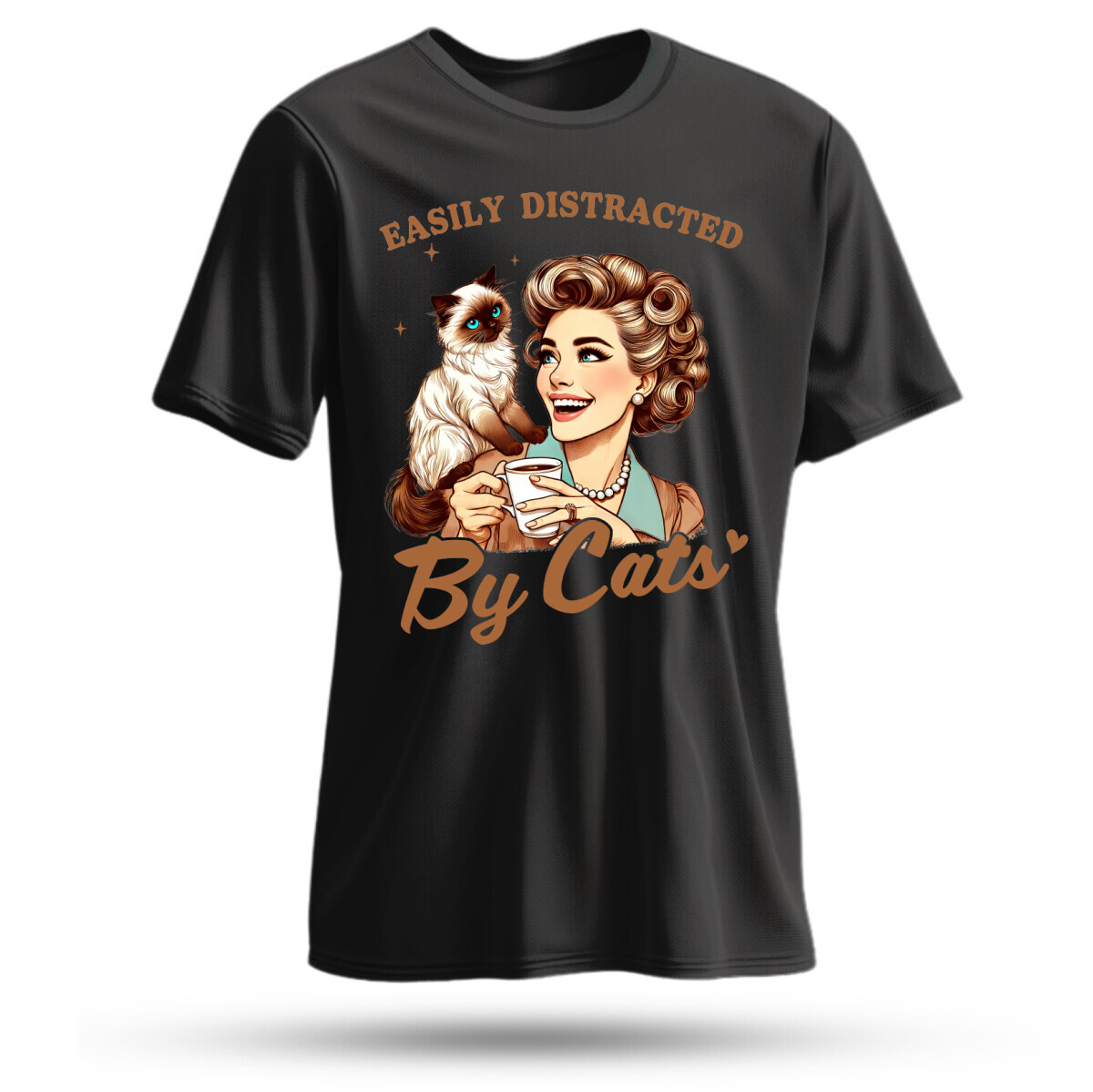 Easily distracted by cats