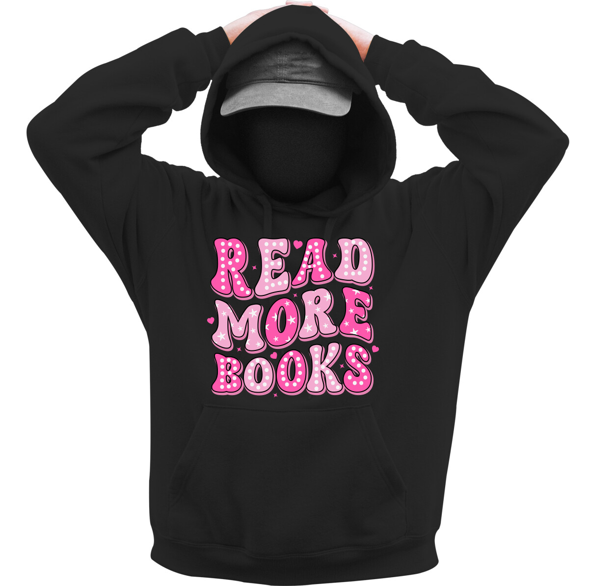 Kapucnis belebújós pulóver