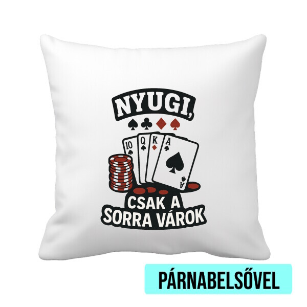 Párnahuzat béléssel