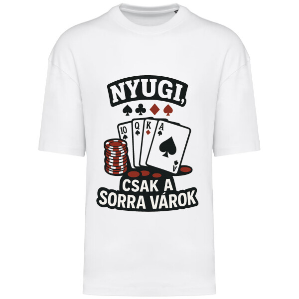 Prémium oversized unisex póló