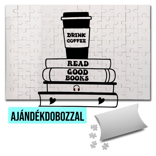 Puzzle - kirakó ajándékdobozzal