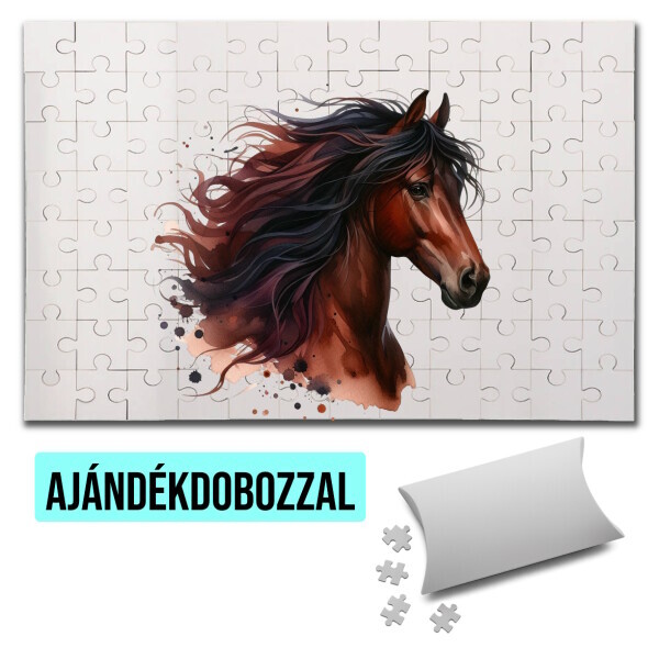 Puzzle - kirakó ajándékdobozzal