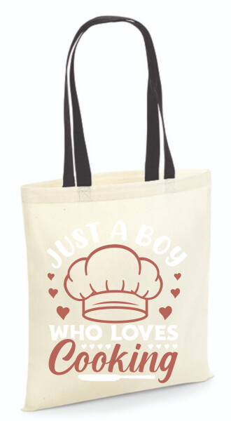 Vászontáska - színes fülű 