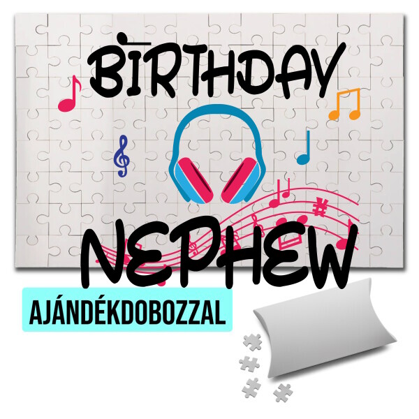 Puzzle - kirakó ajándékdobozzal