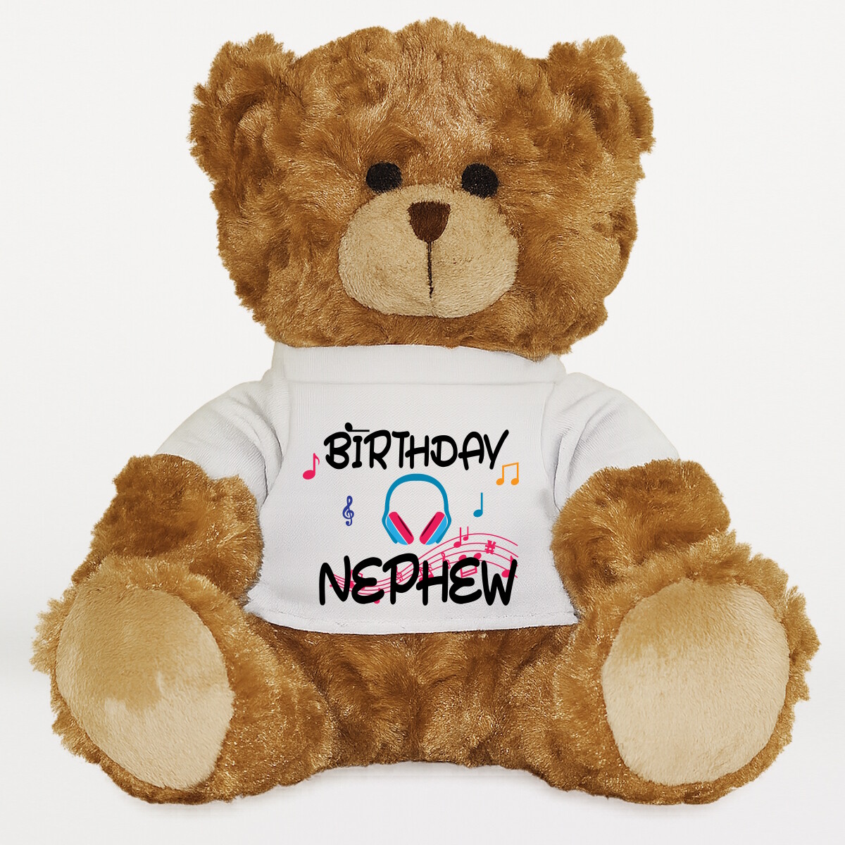 Plüssmaci egyedi pólóval