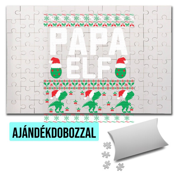 Puzzle - kirakó ajándékdobozzal