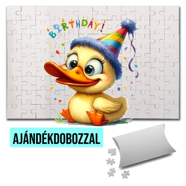 Puzzle - kirakó ajándékdobozzal