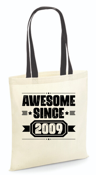 Vászontáska - színes fülű 