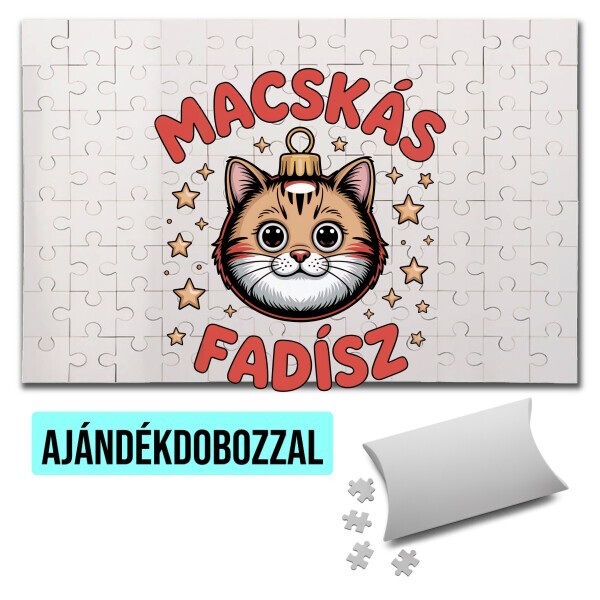 Puzzle - kirakó ajándékdobozzal