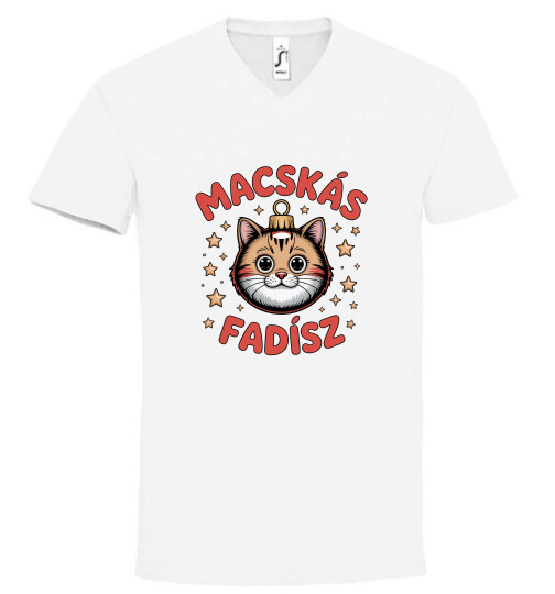 Unisex V nyakú póló