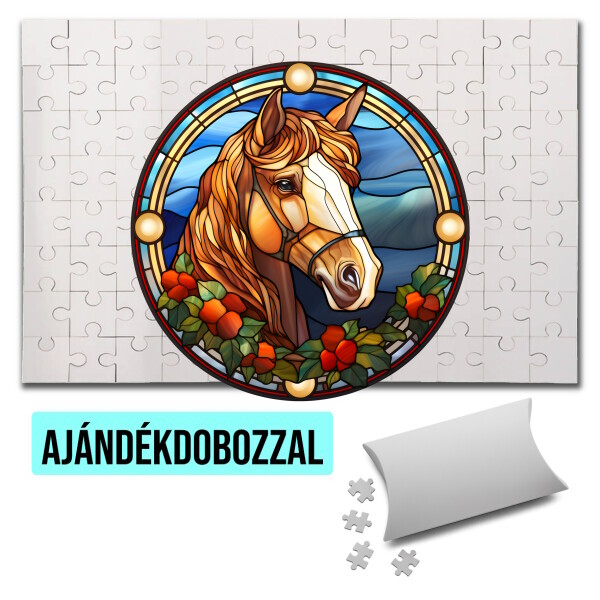 Puzzle - kirakó ajándékdobozzal