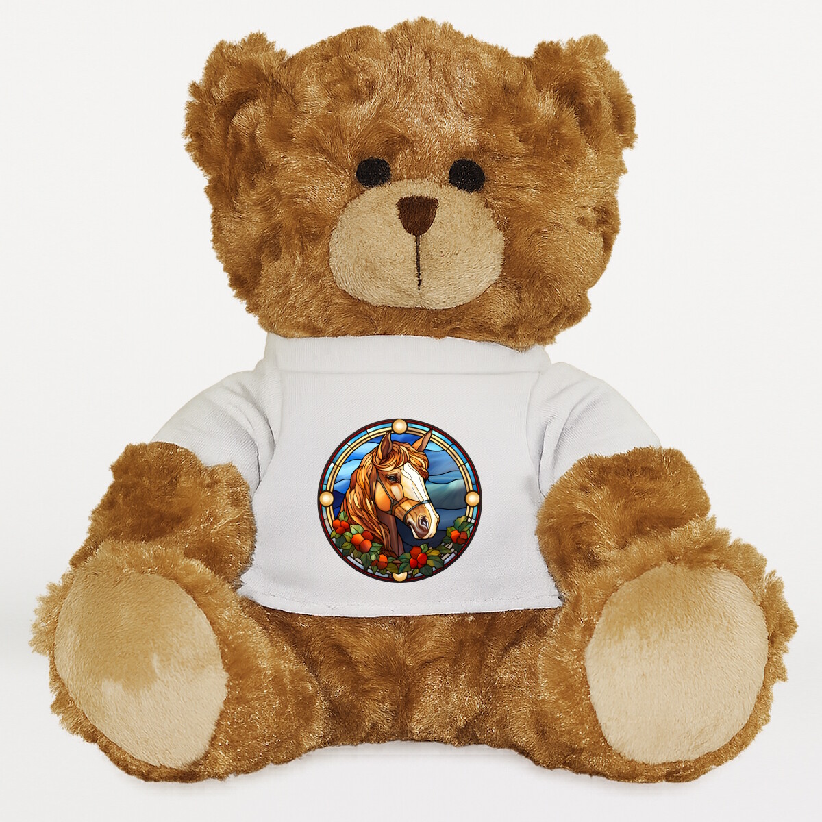 Plüssmaci egyedi pólóval