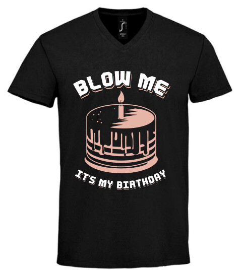 Unisex V nyakú póló