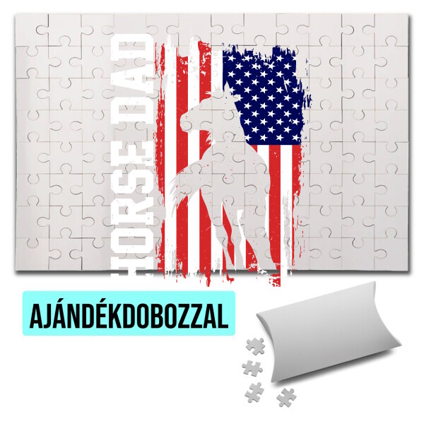 Puzzle - kirakó ajándékdobozzal