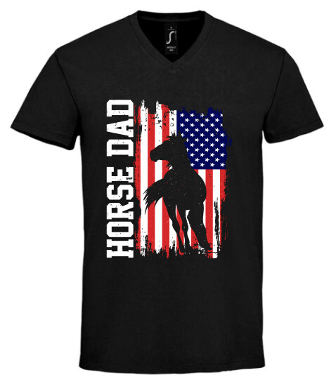 Unisex V nyakú póló