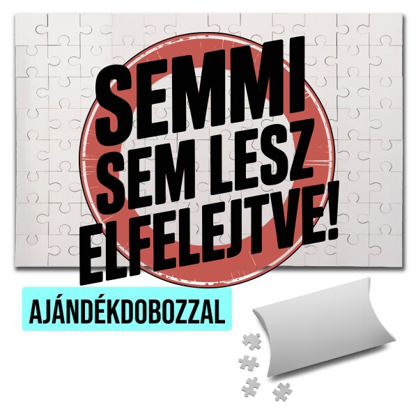 Puzzle - kirakó ajándékdobozzal