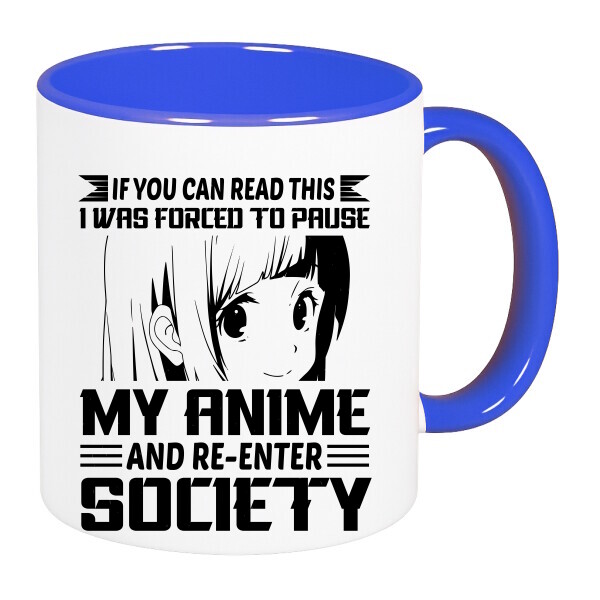 Színes fülű és belsejű bögre