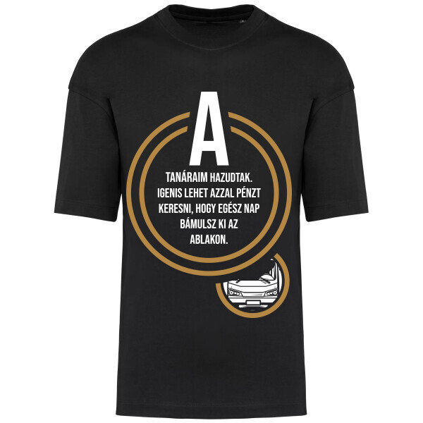 Prémium oversized unisex póló