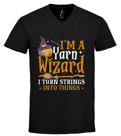 Unisex V nyakú póló