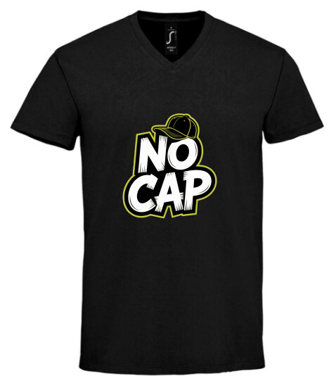 Unisex V nyakú póló