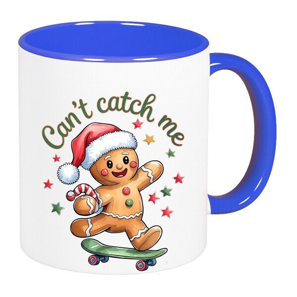 Színes fülű és belsejű bögre