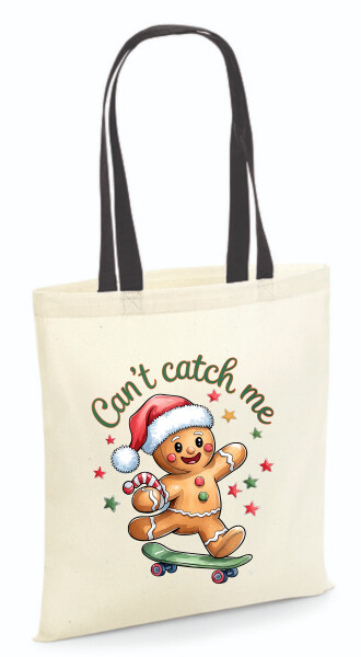 Vászontáska - színes fülű 